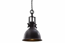 Design Hängelampe INDUSTRIAL 45cm schwarz bronze Industrial Stil