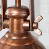 Design Hängelampe INDUSTRIAL 45cm kupfer geflammt Industrial Stil