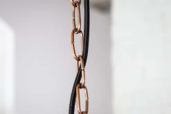 Design Hängelampe INDUSTRIAL 45cm kupfer geflammt Industrial Stil