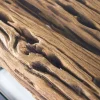 Design Konsolentisch BARRACUDA 150cm recyceltes Teakholz Glas Industrial