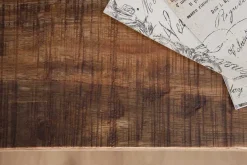 Design Konsolentisch IRON CRAFT 115cm Mangoholz Eisen Schreibtisch