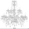 Design Kronleuchter CRYSTAL XL 80cm gold 15-armig Lüster Kristall-Lampe