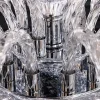 Design Kronleuchter CRYSTAL XL 80cm klar Acryl 15-armig Lüster