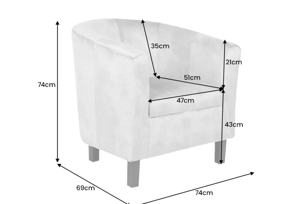 Design Lounge Sessel HEMINGWAY senfgelb Samt Armlehnen Cocktailsessel