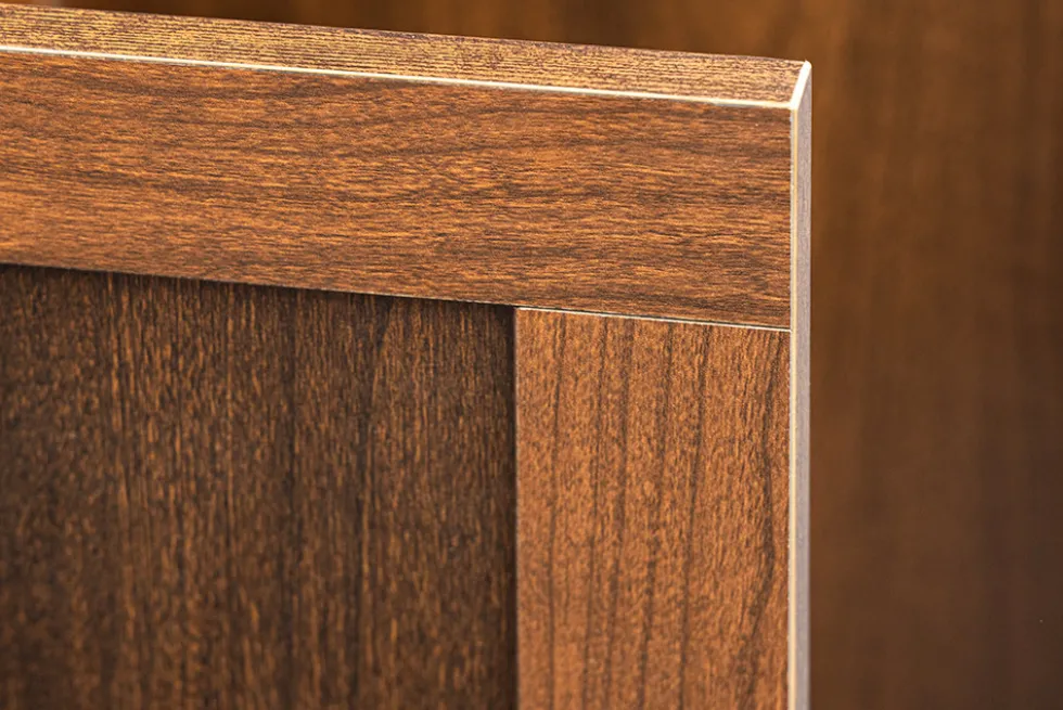 Design Nachttisch VIENNA 60cm braun Wiener Geflecht Beistelltisch mit Stauraum