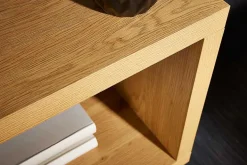 Design Regal SNAKE 165cm Eichenoptik Bücherregal mit fünf Böden