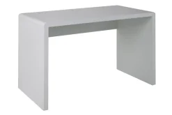 Design Schreibtisch FAST TRADE 120cm weiß Hochglanz Bürotisch