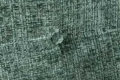 Design Sessel SCANDINAVIA grün Chenille Cremona schwarz Metall mit Armlehne
