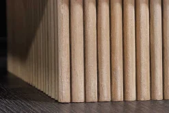 Design Sideboard ART DECO 170cm weiß gekälkt Mangoholz massiv 3D-Front