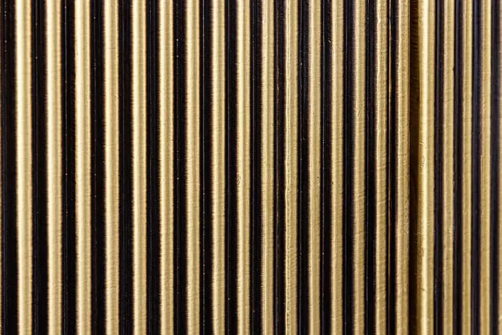 Design Sideboard VENEZIANO 160cm messing grün Marmorplatte Mangoholz Retro