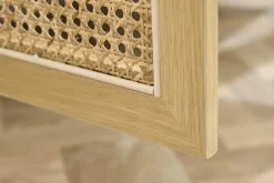 Design Sideboard VIENNA 155cm Wiener Geflecht Rattan Kommode mit Schubladen