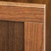 Design Sideboard VIENNA 120cm braun Wiener Geflecht Kommode