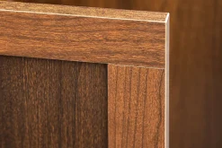 Design Sideboard VIENNA 120cm braun Wiener Geflecht Kommode