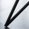 Design Sitzbank EUPHORIA 160cm senfgelb Samt Retrostil Ziersteppung Hairpin Legs Metallbeine Armlehnen