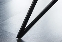 Design Sitzbank EUPHORIA 160cm senfgelb Samt Retrostil Ziersteppung Hairpin Legs Metallbeine Armlehnen