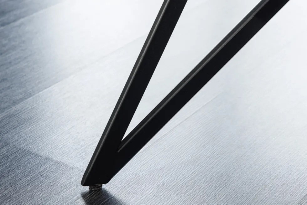 Design Sitzbank EUPHORIA 160cm senfgelb Samt Retrostil Ziersteppung Hairpin Legs Metallbeine Armlehnen