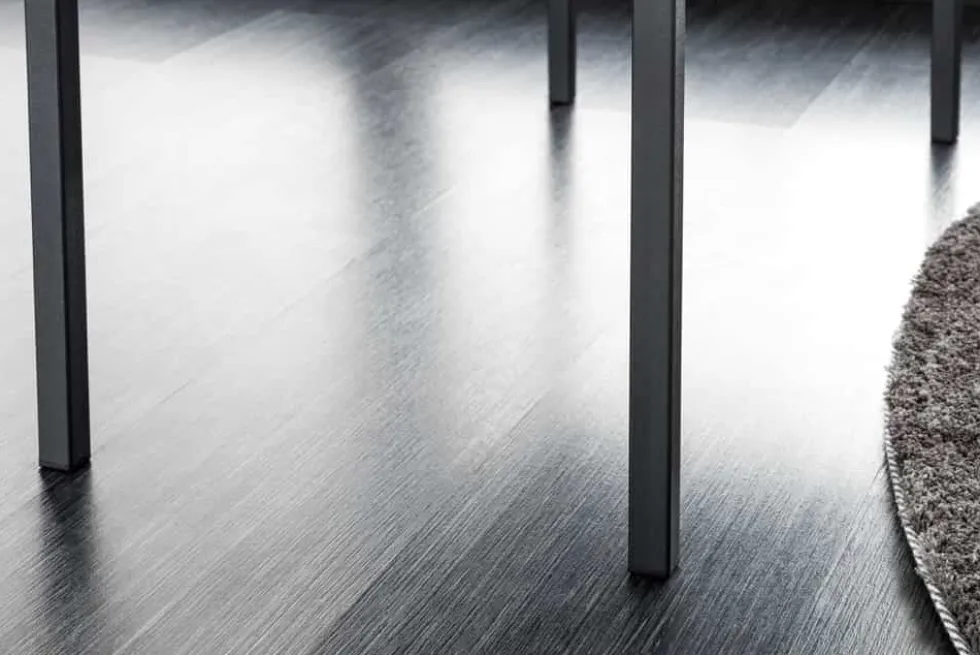 Design Sitzbank PETIT BEAUTÉ 80cm senfgelb Cord schwarzes Gestell