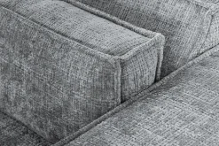 Design 3-Sitzer Sofa BOSSA NOVA 260cm grau Chenille XXL-Couch