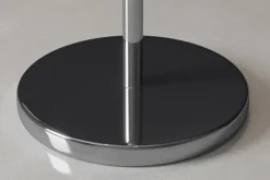 Design Stehlampe LIQUID DIAMOND 170cm smoke Glas Stahl sieben Schirme Kugelleuchte