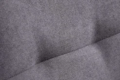 Design Stuhl DIVANI dunkelgrau Metallgestell schwarz im Retro Stil