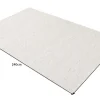 Design Teppich WOOL 240x160cm silbergrau aus Wolle