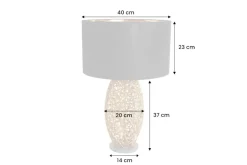 Design Tischlampe ABSTRACT LEAF gold Metall schwarz Marmorfuß handmade