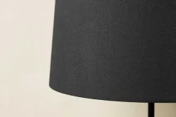 Design Tischlampe WILDLIFE 75cm schwarz türkis rund Papagei Skulpturen mit Marmor-Fuß