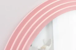 Design Wandspiegel WAVE 160cm rosa