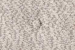 Design XL Sessel AMSTERDAM greige Bouclé schwarze Metallbeine Retro Stil