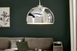 Designer Hängelampe CHROME BALL 32cm chrom Pendelleuchte Modern Design