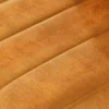 Drehbarer Barhocker PORTLAND senfgelb Samt Barstuhl mit Lehne höhenverstellbar