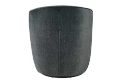 Drehbarer Design Sessel GATSBY petrol Samt 360°