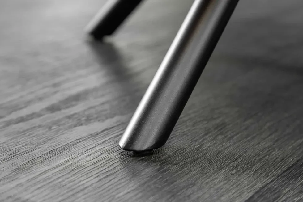 Drehbarer Design Stuhl BIG GEORGE cognac Echtleder Microfaser mit Armlehne Retro
