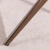 Drehbarer Design Stuhl CONCORD rost braun Samt Taschenfederkern Metallgestell braun