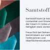 Drehbarer Design Stuhl LIVORNO petrol Samt Buchenholz Beine mit Armlehnen