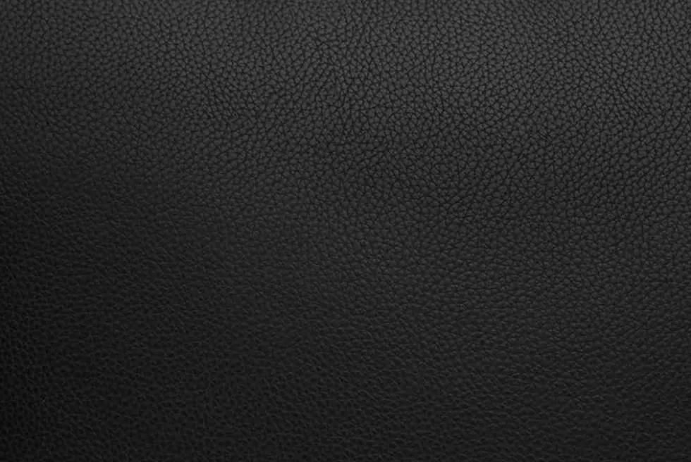 Drehbarer Design Stuhl VOGUE schwarz Kunstleder Metall 360° mit Armlehne