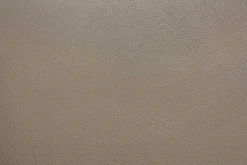 Drehbarer Design Stuhl VOGUE taupe Kunstleder Metall 360° mit Armlehne
