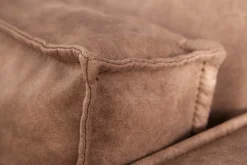 Ecksofa BOSSA NOVA 265cm antik taupe Microfaserstoff 3-Sitzer Couch L-Form