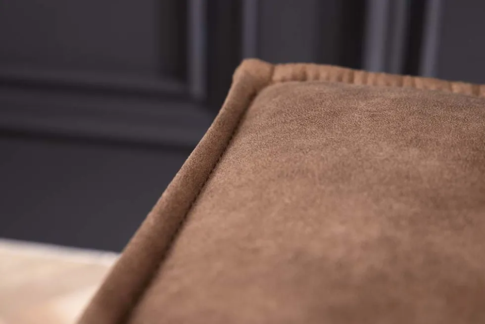 Ecksofa BOSSA NOVA 265cm antik taupe Microfaserstoff 3-Sitzer Couch L-Form