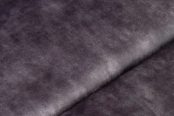 Ecksofa mit Schlaffunktion APARTMENT beidseitig aufbaubar grau Samt inkl. Stauraum