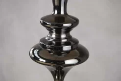 Edle Design Stehlampe LUCIE 160cm schwarz Barock Stil Stehleuchte