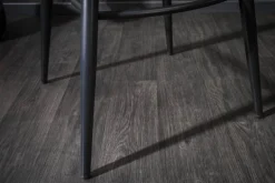 Edler Barhocker TURIN silbergrau Samt mit Ziersteppung Barstuhl mit Armlehne