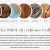 Einzigartiger Beistelltisch WILD 65cm natur Teakholz Hairpin Legs Couchtisch