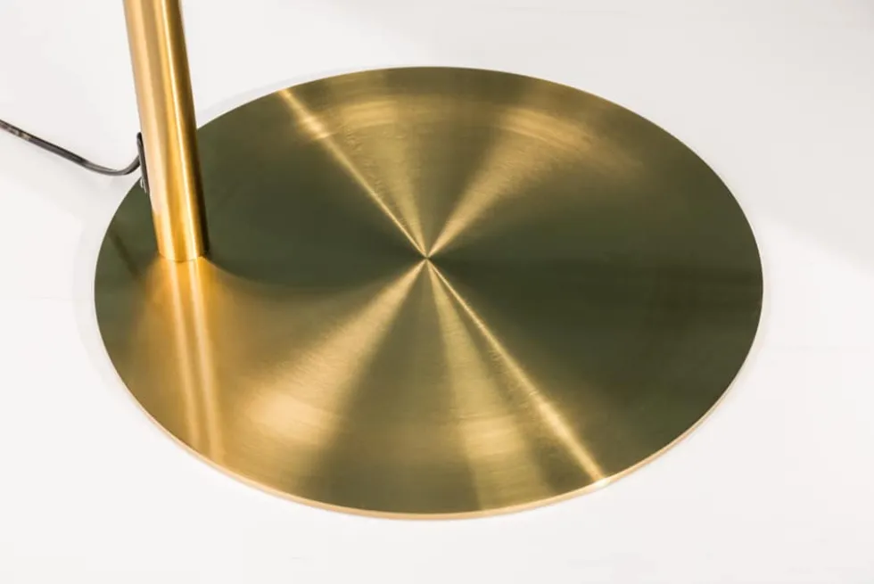 Elegante Bogenlampe LOUNGE DEAL 205cm gold Stehlampe