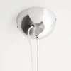 Elegante Design Hängeleuchte GLOW 70cm schwarz gold Hängelampe
