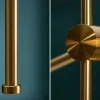 Elegante Hängelampe VARIATION 128cm gold mit sechs schwenkbaren Leuchten