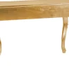 Elegante Konsole VENICE 110cm gold Barock Design Anrichte handgearbeitet
