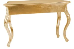 Elegante Konsole VENICE 110cm gold Barock Design Anrichte handgearbeitet