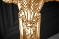 Elegante Konsole VENICE 110cm gold Barock Design Anrichte handgearbeitet