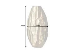 Elegante Vase ORGANIC ORIENT 44cm gold Hammerschlag Design